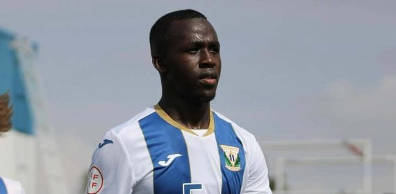 Lamini Fati, con el filial del Leganés.