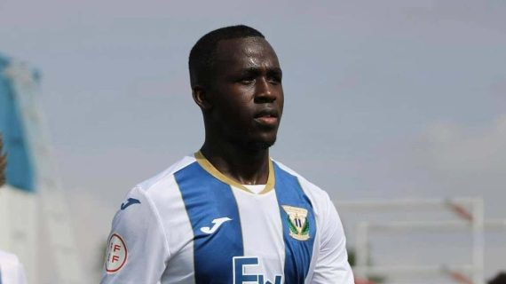 Lamini Fati, con el filial del Leganés.