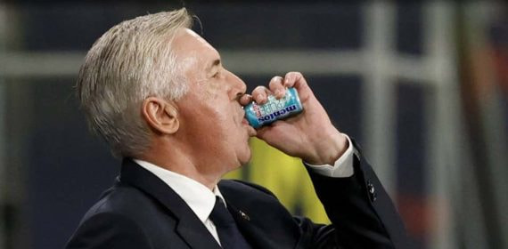 Ancelotti, en Cádiz.