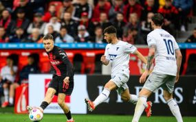 Florian Wirtz, con el Leverkusen.