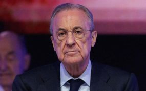 Florentino Pérez, presidente del Real Madrid.