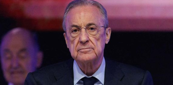 Florentino Pérez, presidente del Real Madrid.