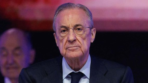 Florentino Pérez, presidente del Real Madrid.