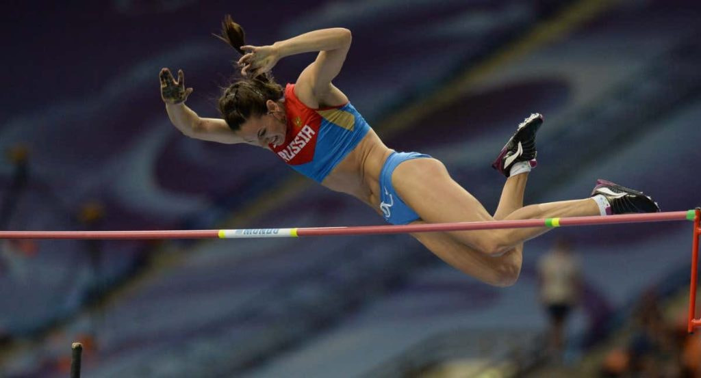 Yelena Isinbayeva.
