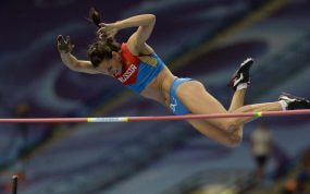 Yelena Isinbayeva.