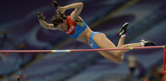 Yelena Isinbayeva.