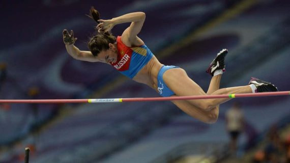 Yelena Isinbayeva.
