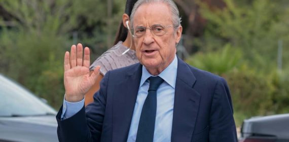 Florentino Pérez es el presidente del Real Madrid desde 2009.