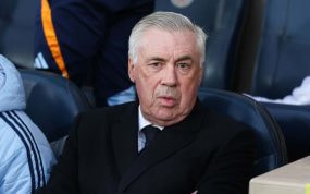 Ancelotti, en un partido.