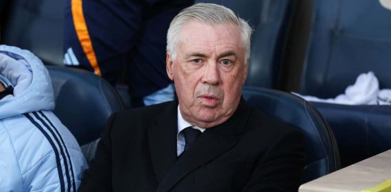 Ancelotti, en un partido.