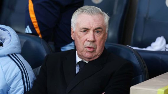 Ancelotti, en un partido.