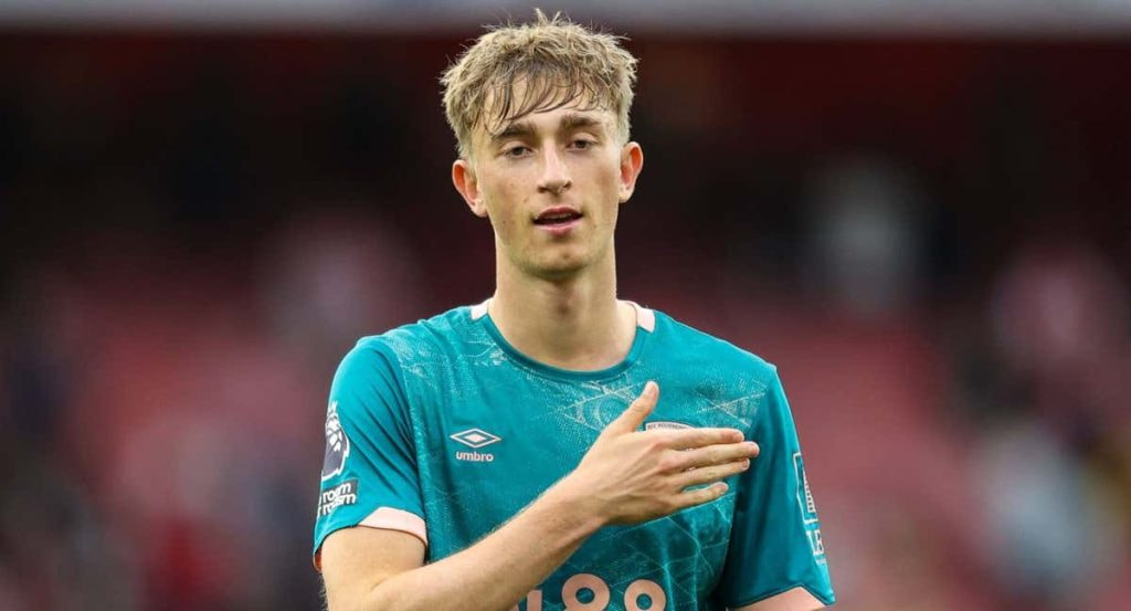 Dean Huijsen, con el Bournemouth.