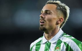 Rodri, en un partido con el Betis.