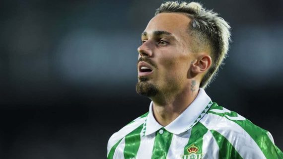 Rodri, en un partido con el Betis.