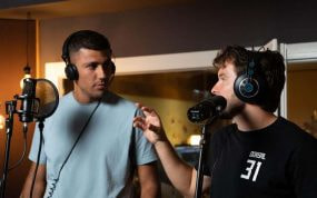 Rodri Hernández se prestó a cantar para el proyecto 'Dorsal 31' de su amigo Ximo Miralles.