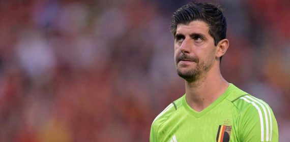 Courtois, con Bélgica.