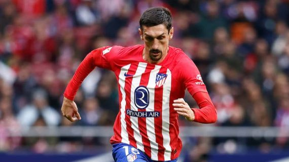 Stefan Savic, futbolista del Atlético de Madrid.