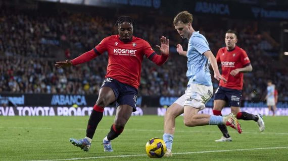 Boyomo está siendo una de las figuras de Osasuna.