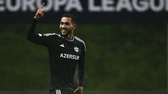 Juninho, delantero del Qarabag.