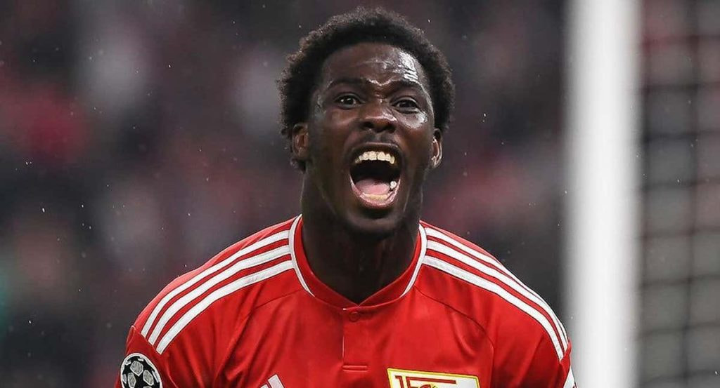 El futbolista marfileño Datro Fofana, durante un partido con el Union Berlín.