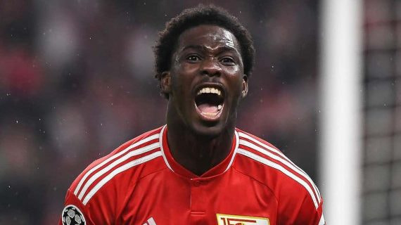 El futbolista marfileño Datro Fofana, durante un partido con el Union Berlín.