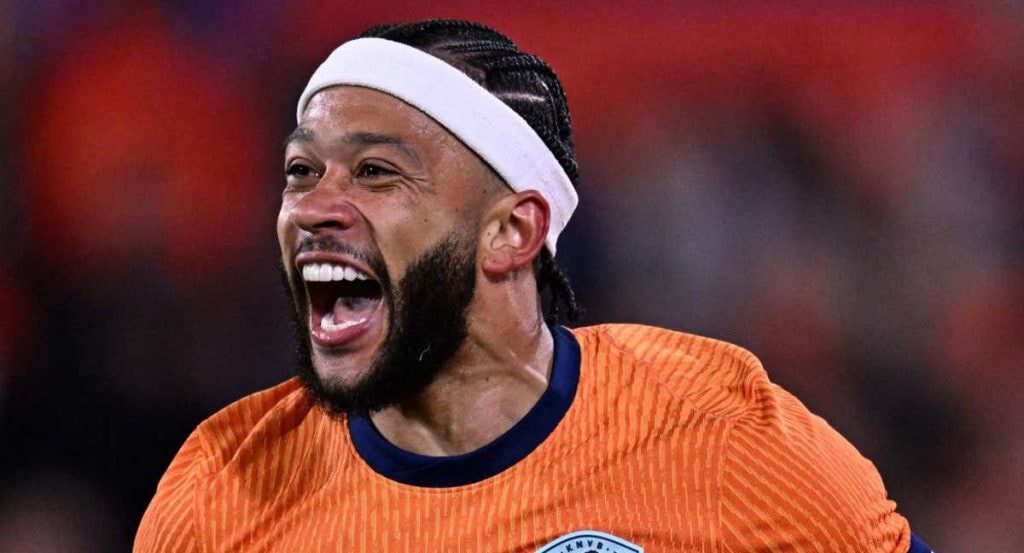 Memphis Depay, en la Eurocopa.