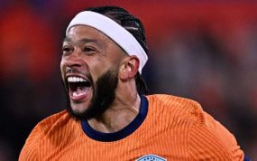 Memphis Depay, en la Eurocopa.