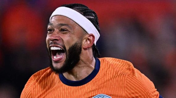 Memphis Depay, en la Eurocopa.