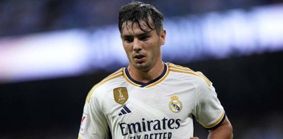 Brahim Díaz, futbolista del Real Madrid.
