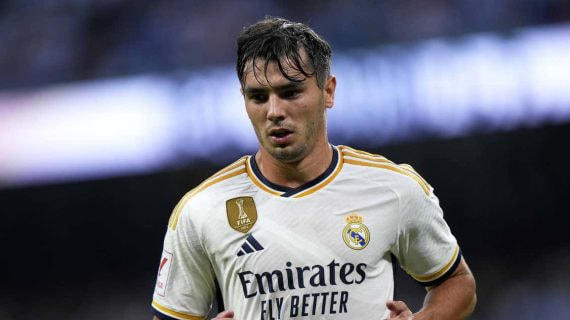 Brahim Díaz, futbolista del Real Madrid.