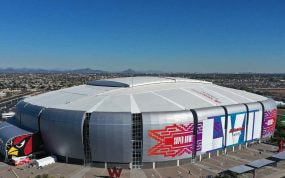 El State Farm Stadium de Arizona, la sede de la Super Bowl LVII