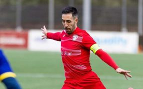 Dani Toribio, jugando con el FC Santa Coloma de Andorra.