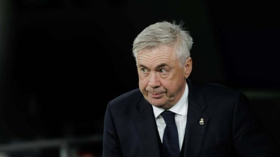 Ancelotti, con el Real Madrid.