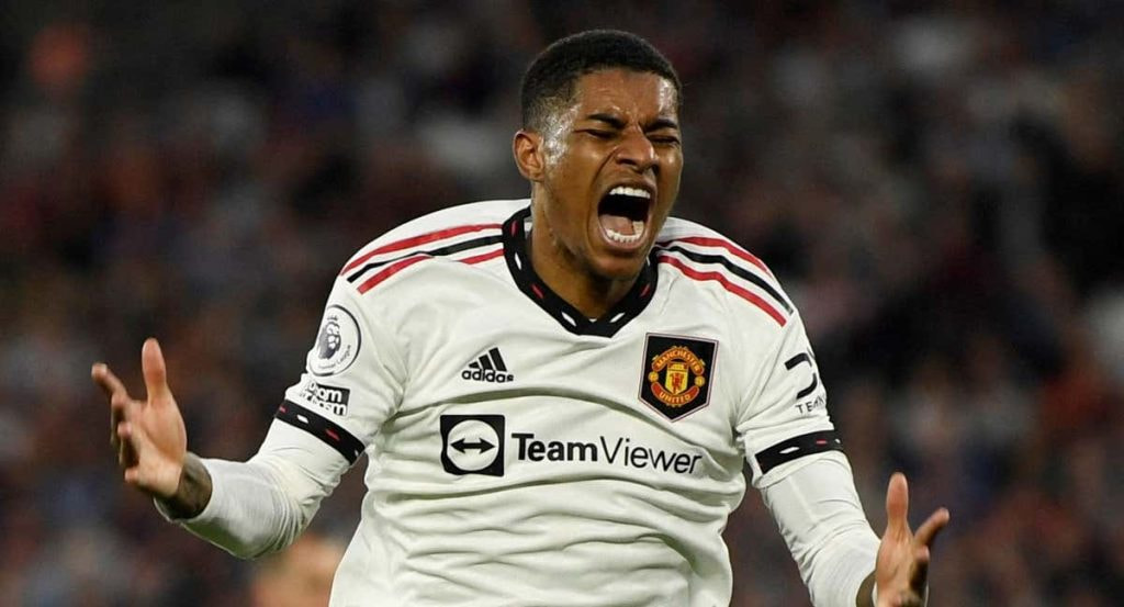 Marcus Rashford, jugador del Manchester United.