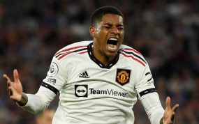 Marcus Rashford, jugador del Manchester United.