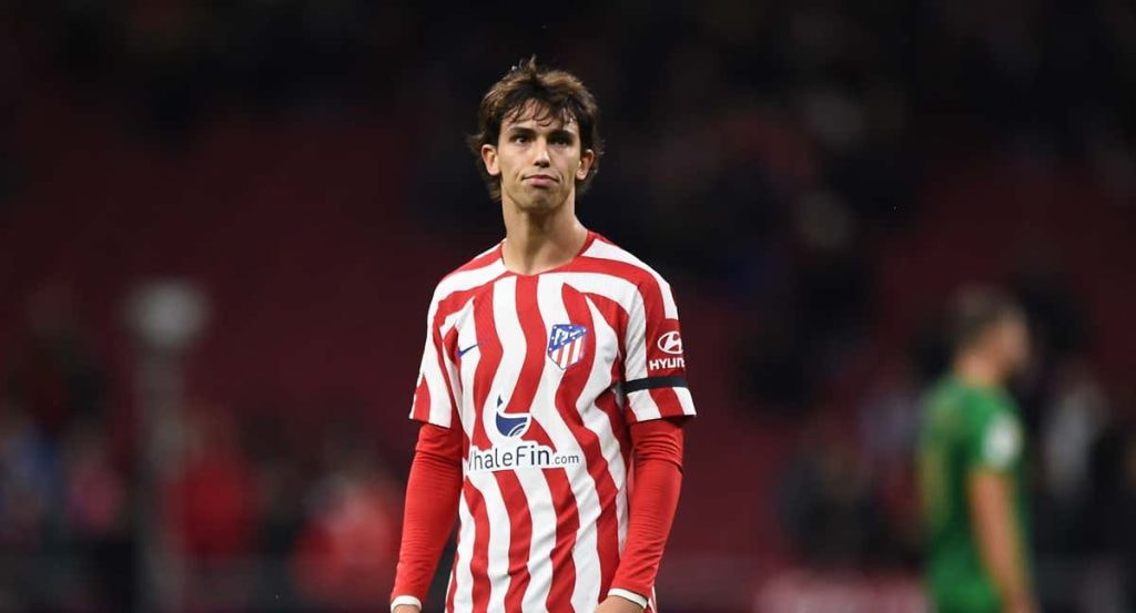 Joao Félix, con el Atlético.