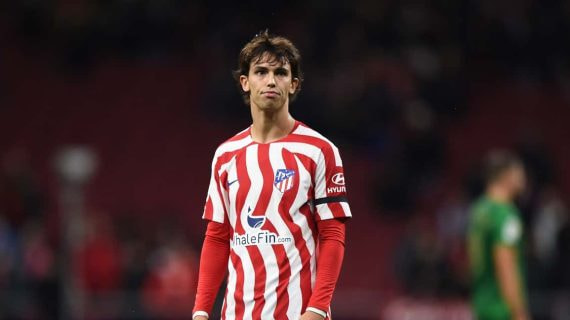 Joao Félix, con el Atlético.