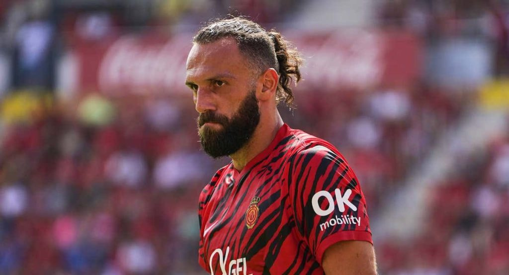 Muriqi durante un partido de LaLiga esta temporada