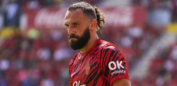 Muriqi durante un partido de LaLiga esta temporada