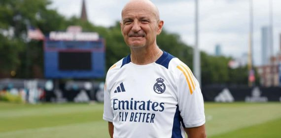 Antonio Pintus, durante la pretemporada en Estados Unidos.