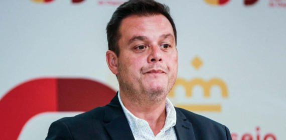 Víctor Francos, en una comparecencia.