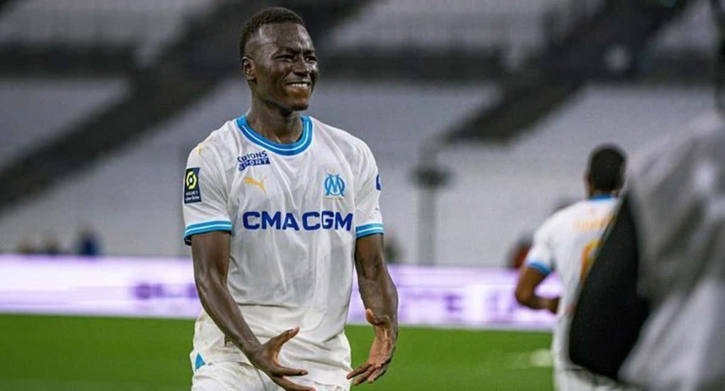 Pape Gueye con el Marsella.
