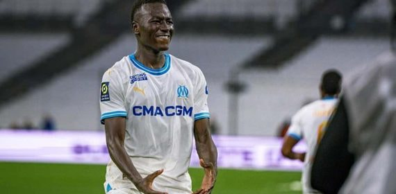 Pape Gueye con el Marsella.