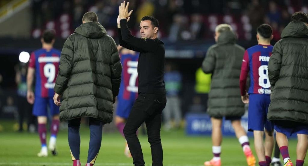 Xavi Hernández en un partido de la temporada pasada.