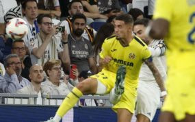 Yeremy Pino y Dani Carvajal, en el momento de la lesión.