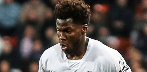 Musah, en un partido de esta temporada ante la Real Sociedad.
