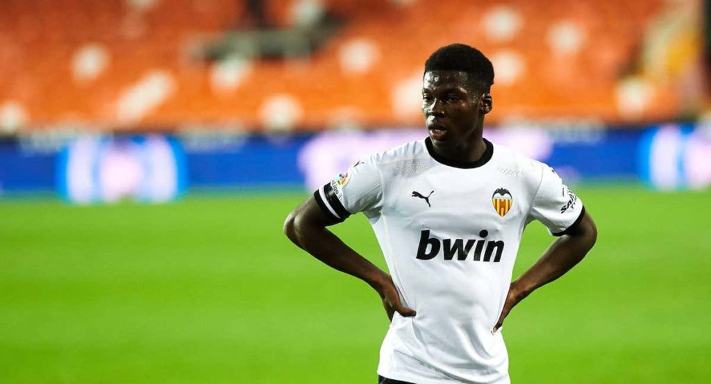 Yunus Musah, en un partido con el Milan.
