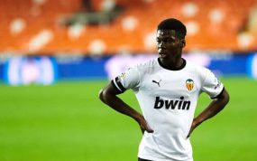 Yunus Musah, en un partido con el Milan.