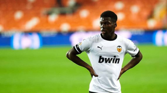 Yunus Musah, en un partido con el Milan.