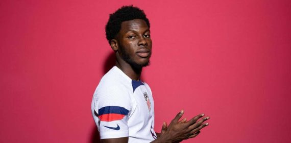 Yunus Musah con U.S.A